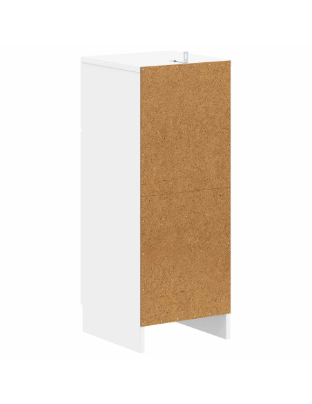 Mobiletto da Bagno UTRECHT Bianco 30 x 31 x 77 cm