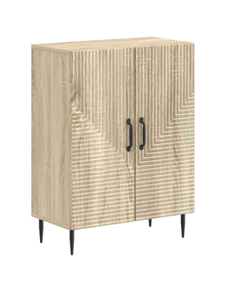 Mobiletto da Bagno HAARLEM Rovere Sonoma 59,5 x 31 x 80 cm