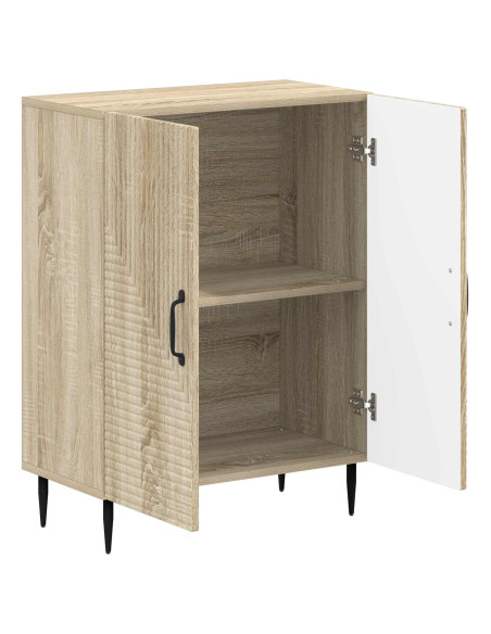 Mobiletto da Bagno HAARLEM Rovere Sonoma 59,5 x 31 x 80 cm
