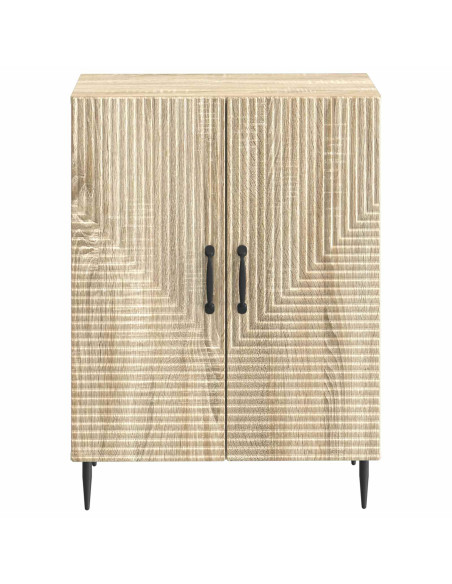 Mobiletto da Bagno HAARLEM Rovere Sonoma 59,5 x 31 x 80 cm