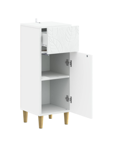 Mobiletto da Bagno DELFT Bianco 30 x 31 x 80 cm