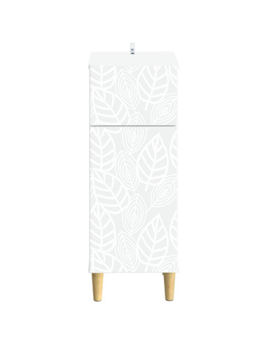 Mobiletto da Bagno DELFT Bianco 30 x 31 x 80 cm
