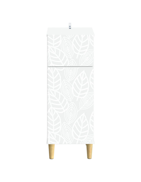 Mobiletto da Bagno DELFT Bianco 30 x 31 x 80 cm