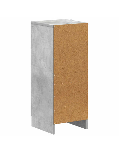 Mobiletto da Bagno UTRECHT Grigio Cemento 30 x 31 x 77 cm