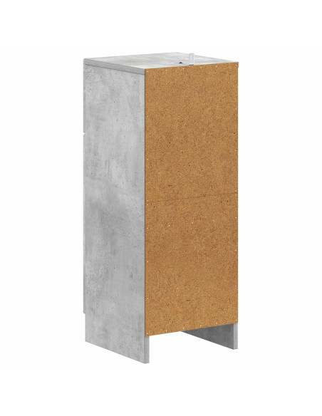 Mobiletto da Bagno UTRECHT Grigio Cemento 30 x 31 x 77 cm