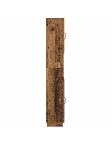 Armadio da Bagno con Ripiano Aperto HOORN Legno antico