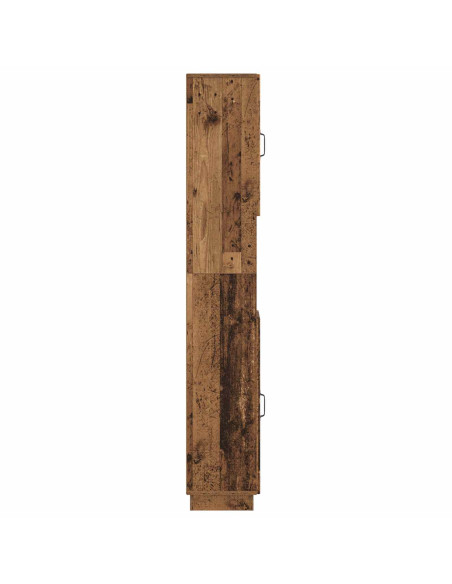 Armadio da Bagno con Ripiano Aperto HOORN Legno antico