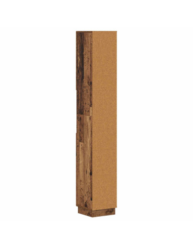Armadio da Bagno con Ripiano Aperto HOORN Legno antico