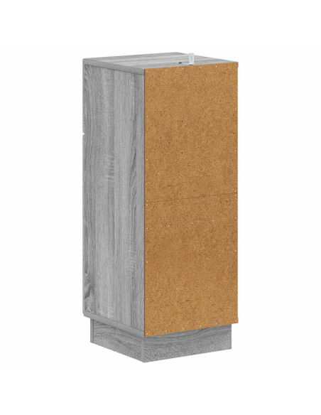 Mobiletto da Bagno HOORN Sonoma grigio 30 x 31 x 77 cm