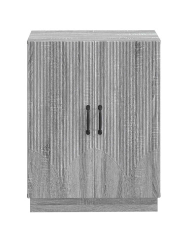 Mobiletto da Bagno HOORN Sonoma grigio 59,5 x 31 x 77 cm