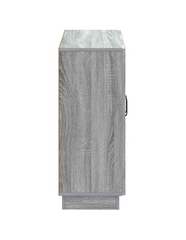 Mobiletto da Bagno HOORN Sonoma grigio 59,5 x 31 x 77 cm