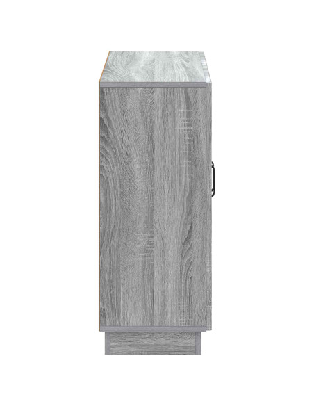 Mobiletto da Bagno HOORN Sonoma grigio 59,5 x 31 x 77 cm