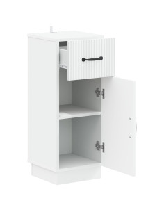 Mobiletto da Bagno HOORN Bianco 30 x 31 x 77 cm 2