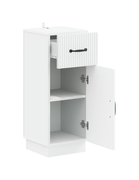 Mobiletto da Bagno HOORN Bianco 30 x 31 x 77 cm