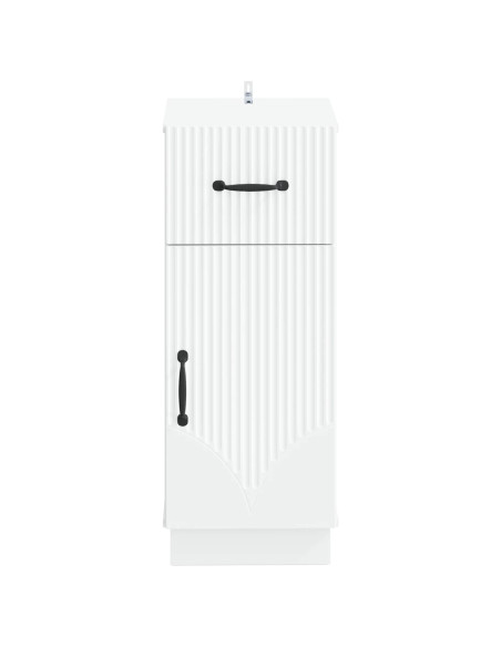 Mobiletto da Bagno HOORN Bianco 30 x 31 x 77 cm