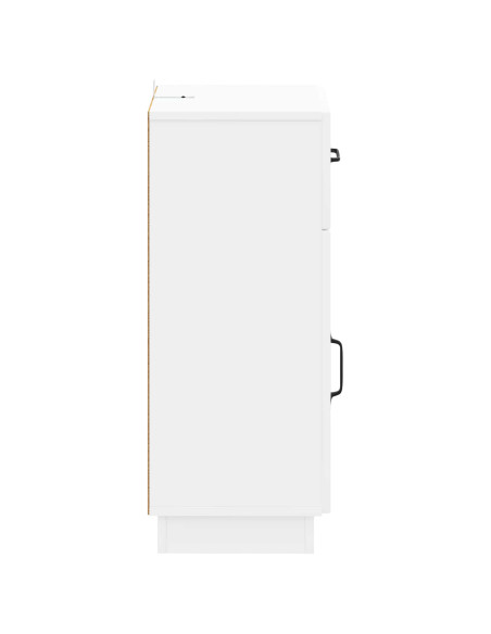 Mobiletto da Bagno HOORN Bianco 30 x 31 x 77 cm