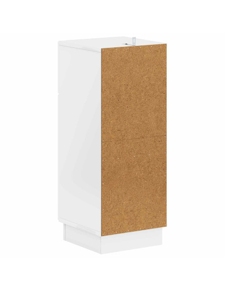 Mobiletto da Bagno HOORN Bianco Lucido 30 x 31 x 77 cm