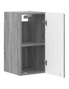 Armadio da bagno a muro DELFT Sonoma grigio 30 x 31 x 59 cm 2