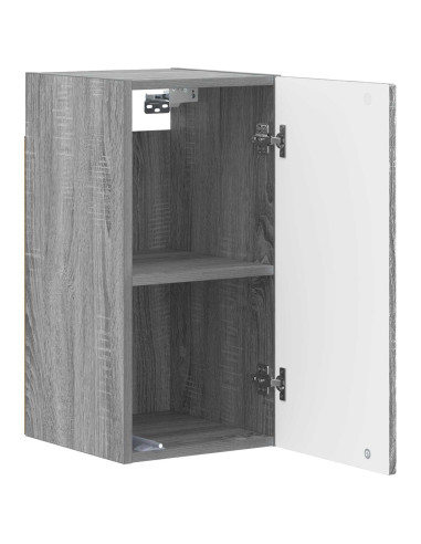 Armadio da bagno a muro DELFT Sonoma grigio 30 x 31 x 59 cm