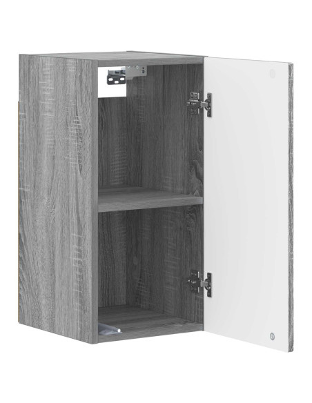 Armadio da bagno a muro DELFT Sonoma grigio 30 x 31 x 59 cm