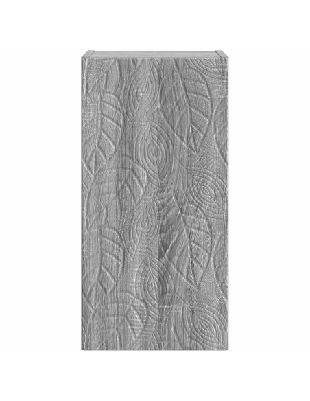 Armadio da bagno a muro DELFT Sonoma grigio 30 x 31 x 59 cm
