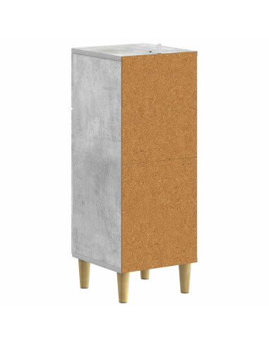 Mobiletto da Bagno DELFT Grigio Cemento 30 x 31 x 80 cm