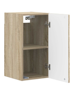 Armadio da bagno a muro DELFT Rovere Sonoma 30 x 31 x 59 cm 2