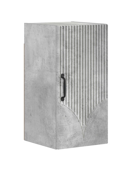 Armadio da bagno a muro HOORN Grigio Cemento 30 x 31 x 59 cm