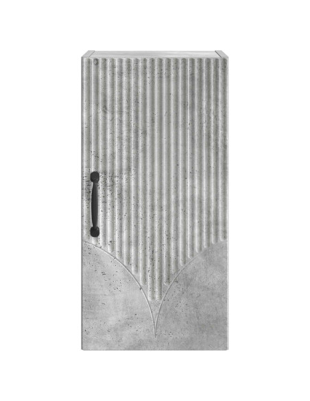 Armadio da bagno a muro HOORN Grigio Cemento 30 x 31 x 59 cm