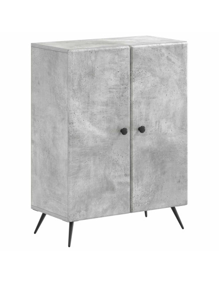 Mobiletto da Bagno BREDA Grigio Cemento 59,5 x 31 x 80 cm