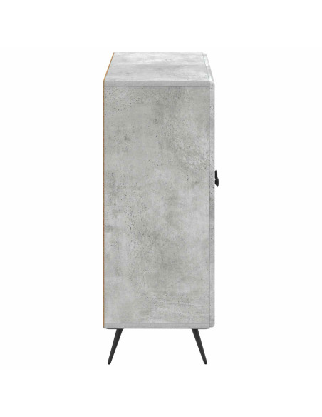 Mobiletto da Bagno BREDA Grigio Cemento 59,5 x 31 x 80 cm