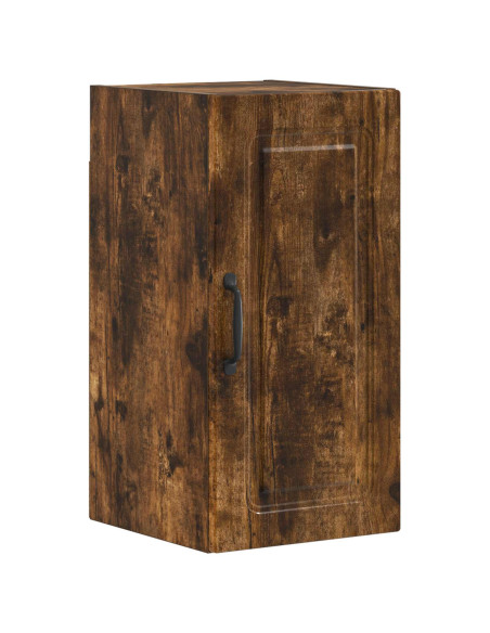 Armadio da bagno a muro UTRECHT Rovere Fumo 30 x 31 x 59 cm