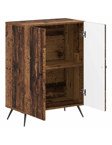 Mobiletto da Bagno BREDA Legno antico 59,5 x 31 x 80 cm