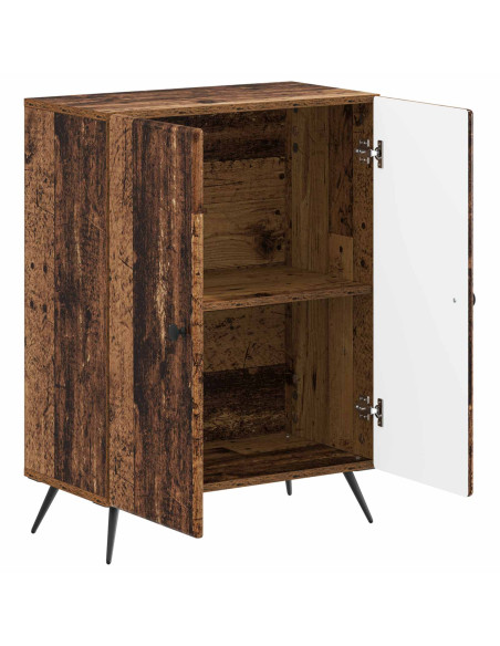 Mobiletto da Bagno BREDA Legno antico 59,5 x 31 x 80 cm