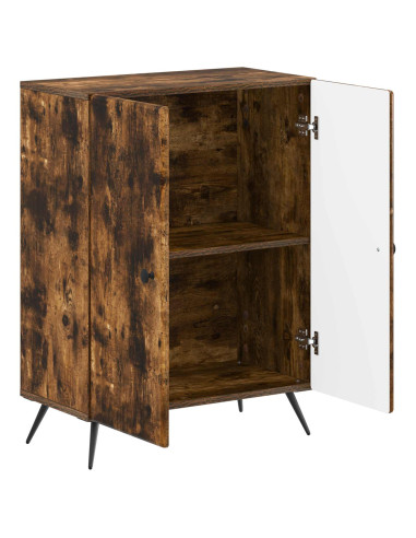 Mobiletto da Bagno BREDA Rovere Fumo 59,5 x 31 x 80 cm