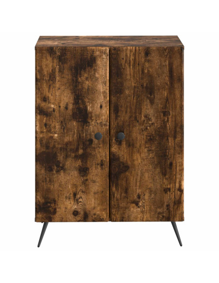 Mobiletto da Bagno BREDA Rovere Fumo 59,5 x 31 x 80 cm