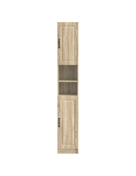 Armadio da Bagno con Ripiano Aperto UTRECHT Rovere Sonoma