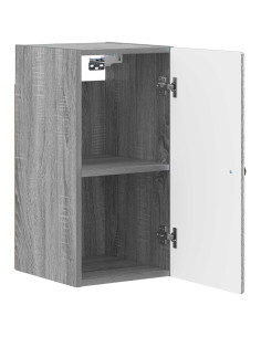 Armadio da bagno a muro BREDA Sonoma grigio 30 x 31 x 59 cm 2