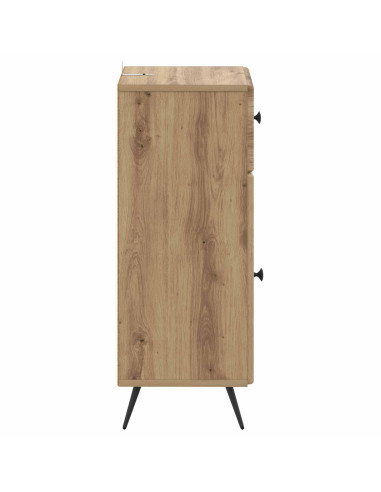Mobiletto da Bagno BREDA Rovere Artigianale 30 x 31 x 80 cm