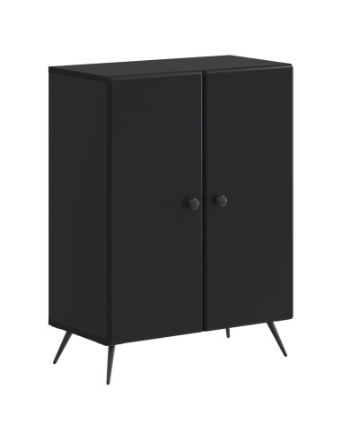 Mobiletto da Bagno BREDA Nero 59,5 x 31 x 80 cm