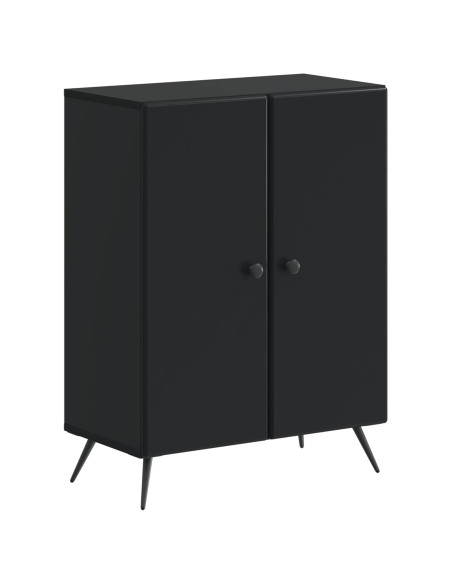 Mobiletto da Bagno BREDA Nero 59,5 x 31 x 80 cm