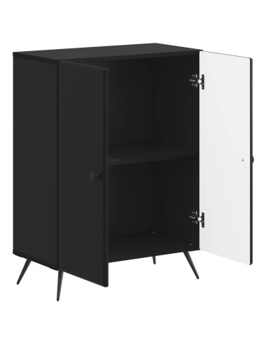 Mobiletto da Bagno BREDA Nero 59,5 x 31 x 80 cm