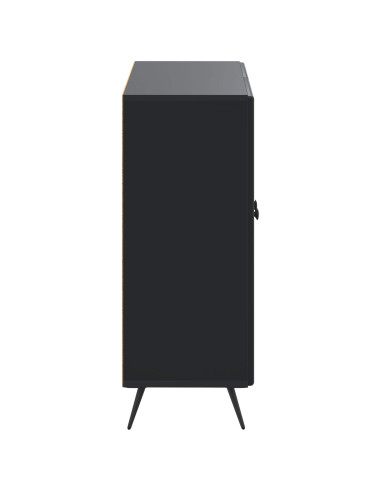Mobiletto da Bagno BREDA Nero 59,5 x 31 x 80 cm