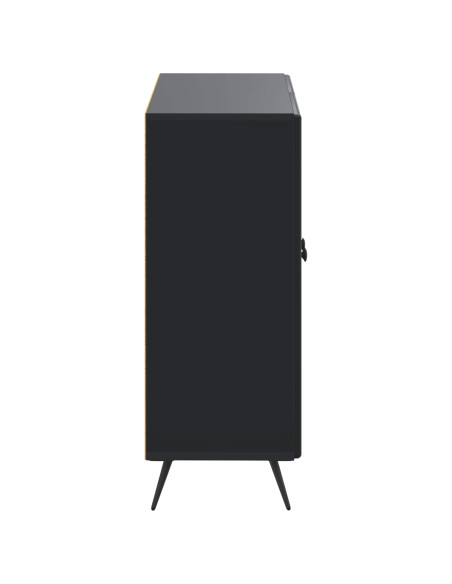 Mobiletto da Bagno BREDA Nero 59,5 x 31 x 80 cm