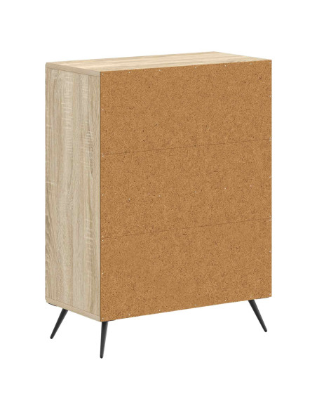 Mobiletto da Bagno BREDA Rovere Sonoma 59,5 x 31 x 80 cm