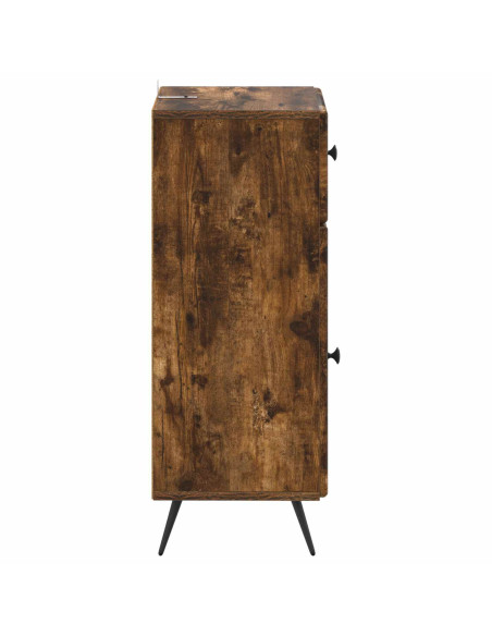 Mobiletto da Bagno BREDA Rovere Fumo 30 x 31 x 80 cm