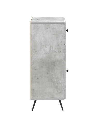 Mobiletto da Bagno BREDA Grigio Cemento 30 x 31 x 80 cm