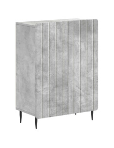 Mobiletto da Bagno ZWOLLE Grigio Cemento 59,5 x 31 x 79,5 cm