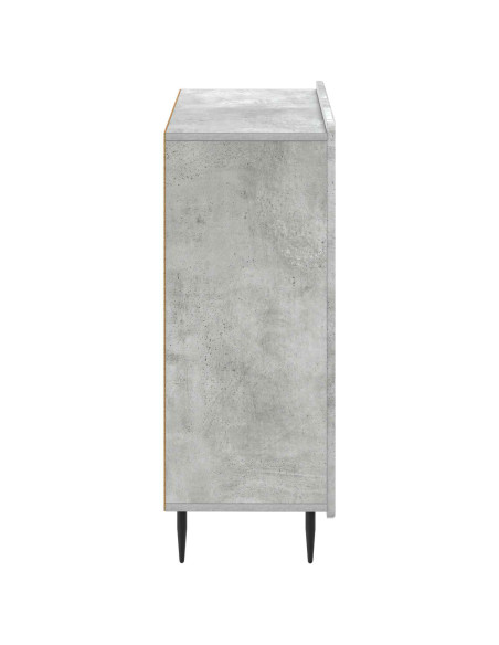 Mobiletto da Bagno ZWOLLE Grigio Cemento 59,5 x 31 x 79,5 cm