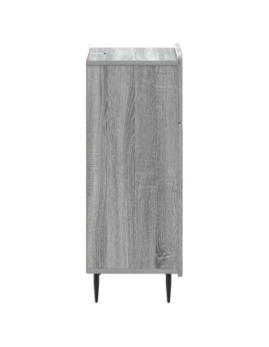 Mobiletto da Bagno ZWOLLE Sonoma grigio 30 x 31 x 79,5 cm